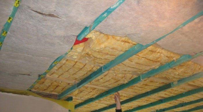 Шумоизоляция потолка в квартире: современные материалы (19 фото)