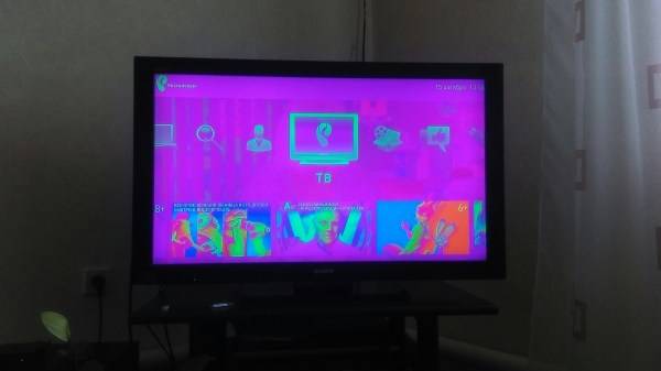 Почему в телевизоре пропала цветность?