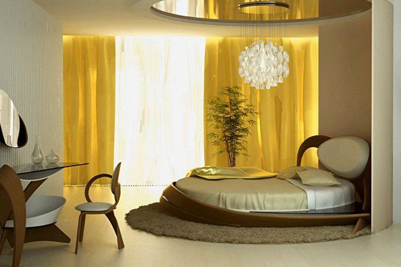 Круглая кровать, как выбрать для обычной квартиры, нюансы установки