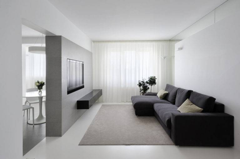 Гостиная в стиле минимализм: идеи лаконичного дизайна  современного интерьера с фото-примерами