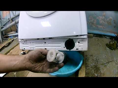 Почему не сливается вода из стиральной машинки –  5 способов слить воду вручную
