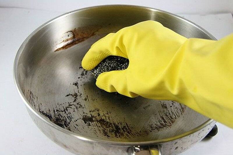 Как почистить сковороду с антипригарным покрытием внутри и снаружи, рекомендации