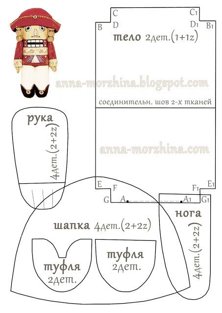 Щелкунчик чертеж из дерева своими руками