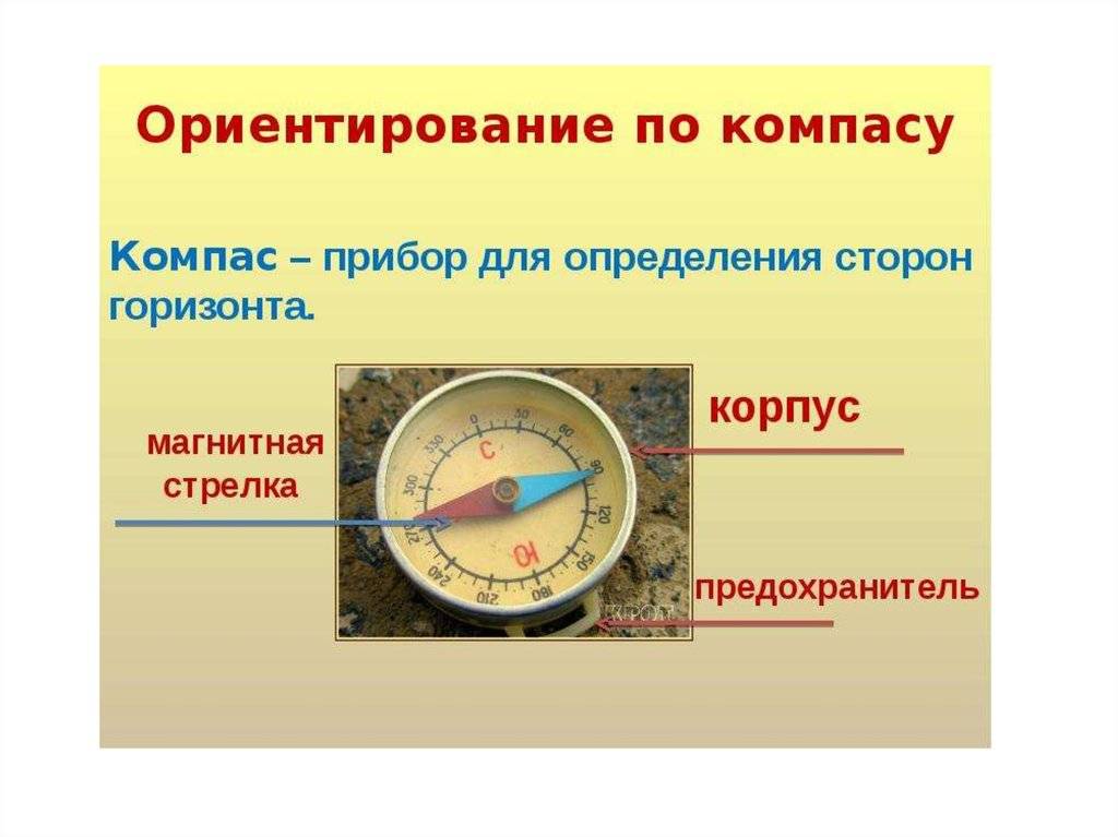 Поставь компас