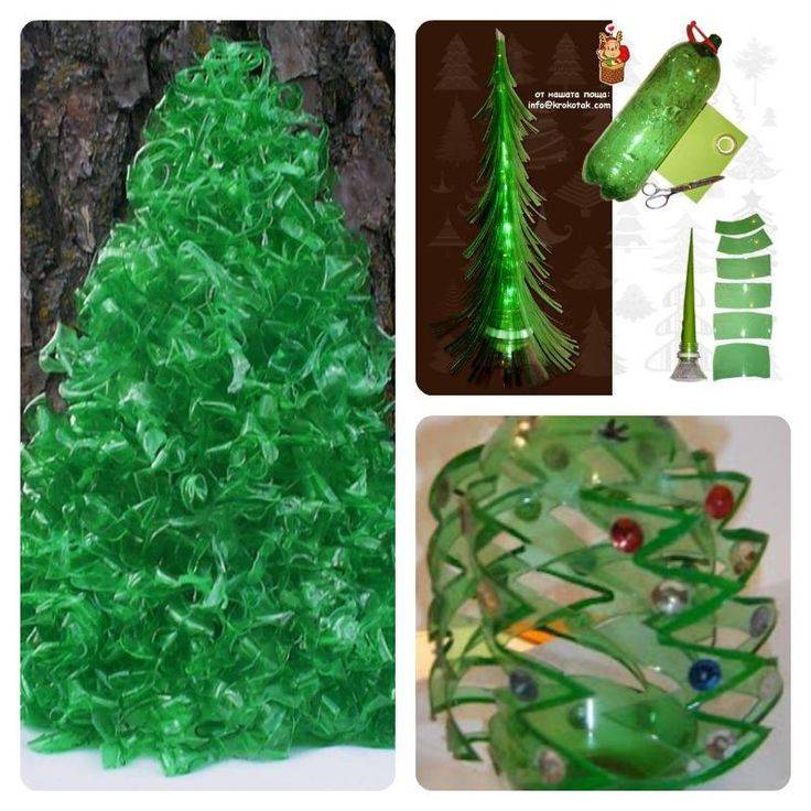 Как сделать новогодние поделки из пластиковых бутылок — елочные игрушки, конфету, коробочку, подставку или пенал. пошаговая инструкция для начинающих