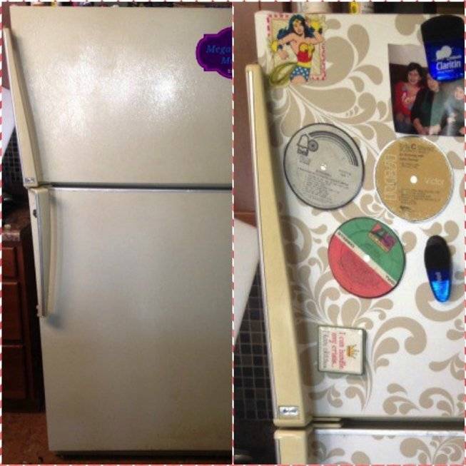 Как правильно обклеить холодильник самоклеющейся пленкой