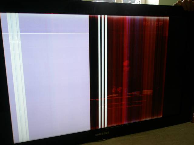 Горизонтальные полосы на экране кинескопного телевизора - вместе мастерим