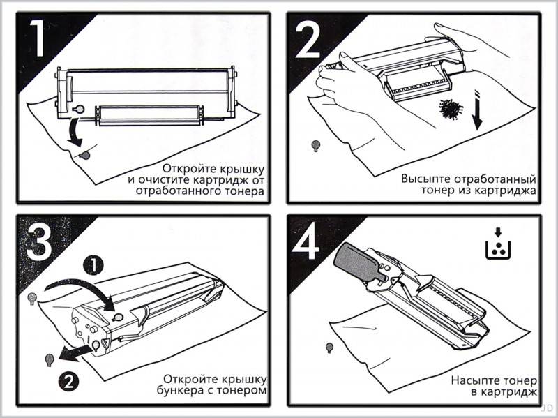 Как почистить фотобарабан лазерного принтера своими руками