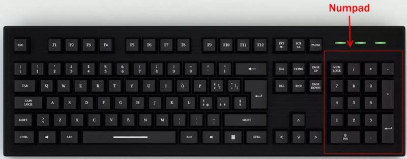 Что это за клавиша - numpad 1? используем клавиатуру на полную :: syl.ru