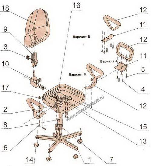 Варианты изготовления кресла своими руками, схемы и чертежи