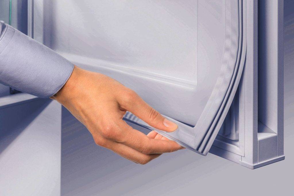 Замена уплотнительной резинки на двери в холодильнике bosch