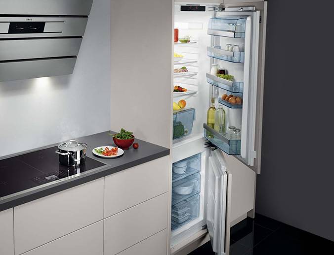 Как правильно выбрать встраиваемый холодильник: основные виды, характеристики, функции