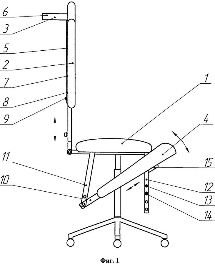 Коленный стул чертеж с размерами – как сделать ортопедический коленный стул своими руками. чертежи коленного стула