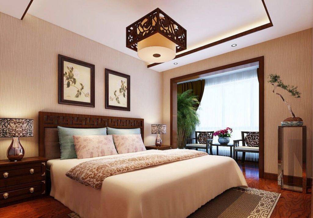 Дизайн спальни в японском стиле -