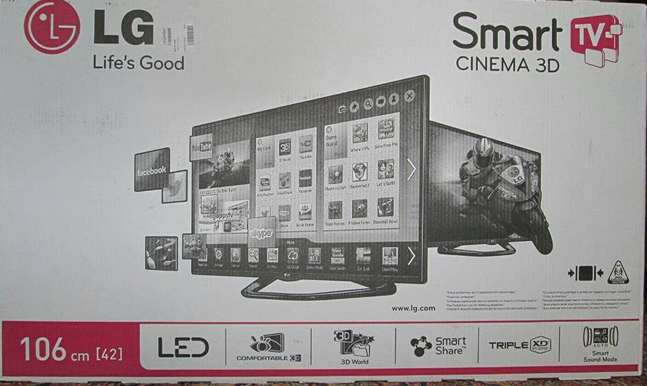 Схема lg 42la660v