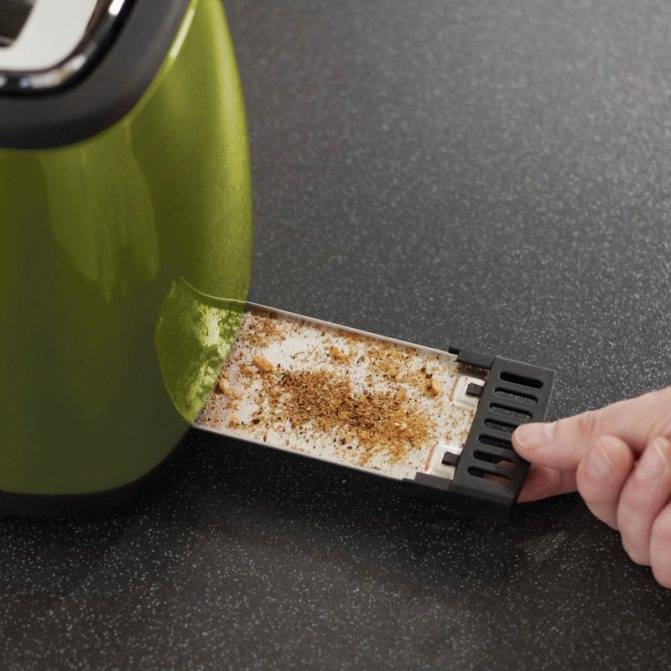Как почистить тостер внутри и снаружи от крошек и других загрязнений