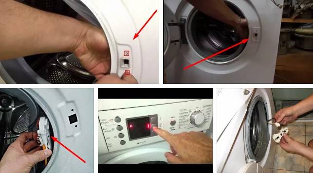 Как открыть дверь стиральной машины индезит после стирки принудительно вручную, что делать, если не открывается люк стиралки indesit?