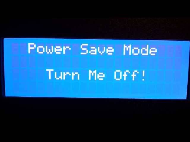 Power saving mode на мониторе что делать?