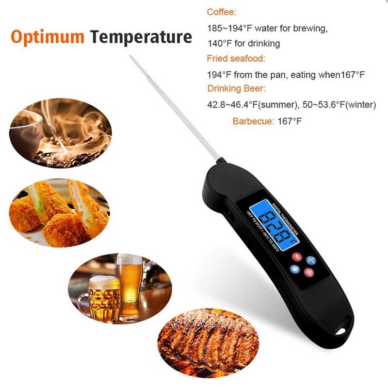 Таблица температур готовых блюд для кухонного термометра