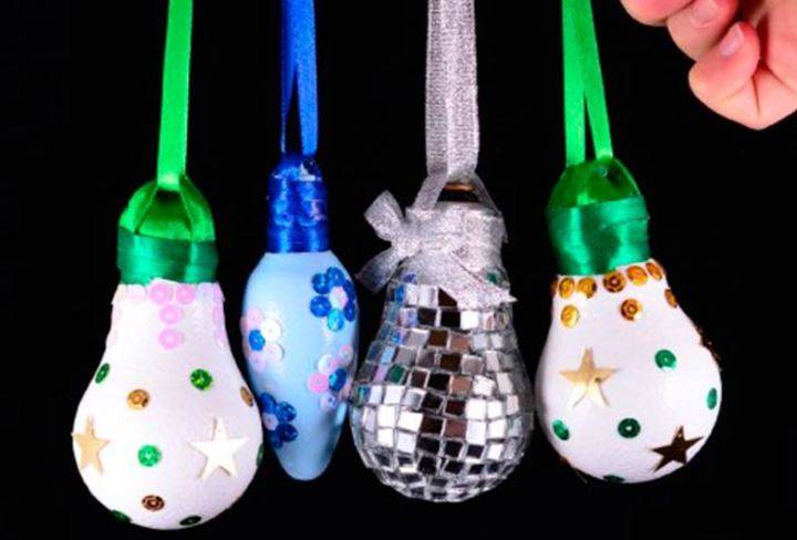 Поделки из лампочек: декоративные и полезные поделки своими руками до нового года, для детей, украшения декора дома