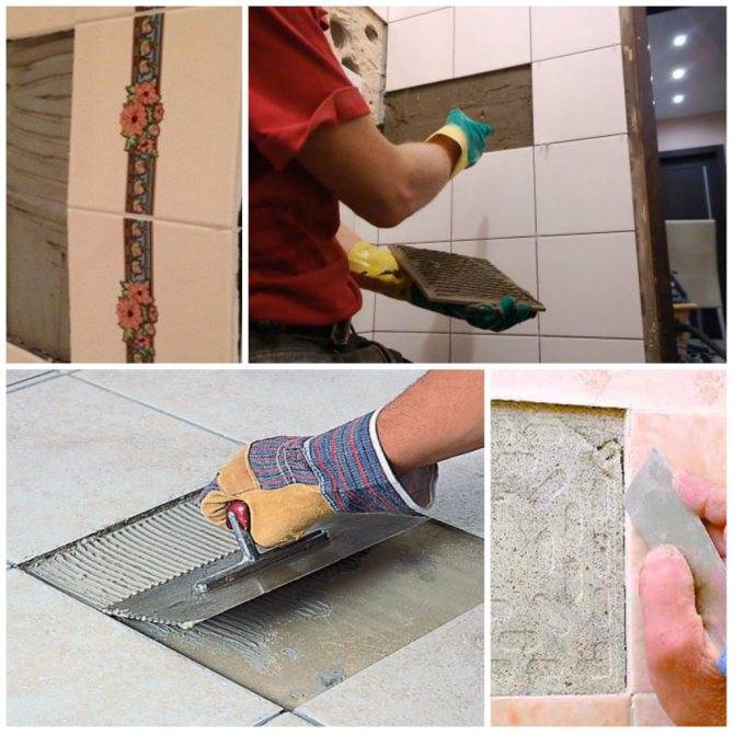 Как заменить плитку в ванной своими руками — пошаговая инструкция