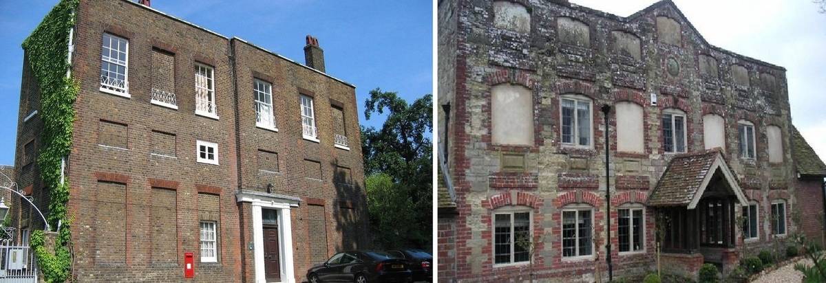 История зданий с замурованными окнами, или абсурд английских налогов | эпоха застроя | яндекс дзен