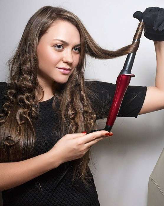 Как накрутить кончики на длинных волосах