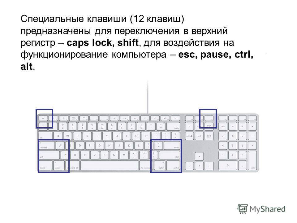 Что значит верхний регистр. Буквы верхнего регистра на клавиатуре. Специальные клавиши. Специальные клавиши на клавиатуре. Специальные клавиши на компьютере.