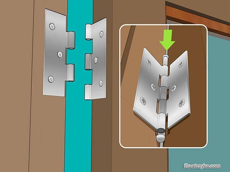 Установка петель на двери: пошаговые инструкции