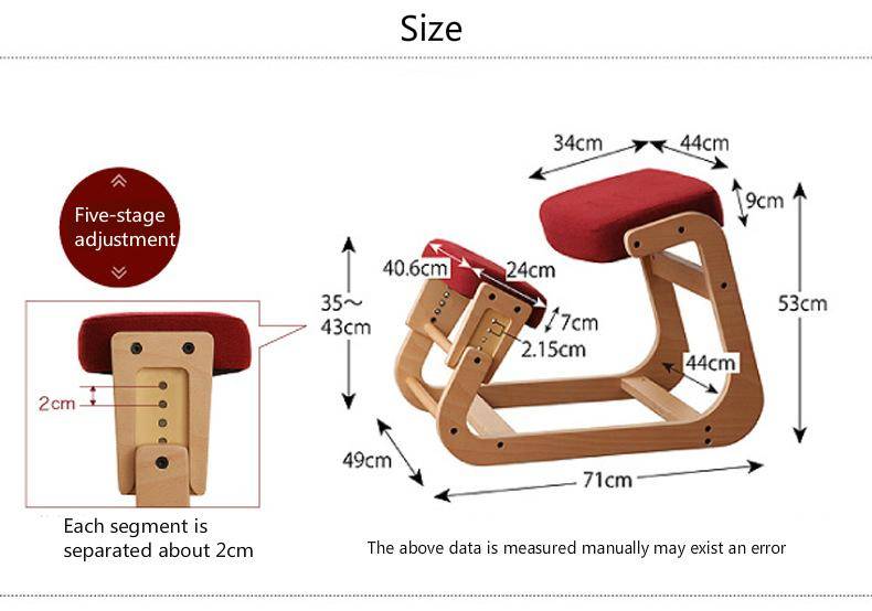 Коленный стул своими руками: чертёж с размерами, нужные материалы и инструменты
