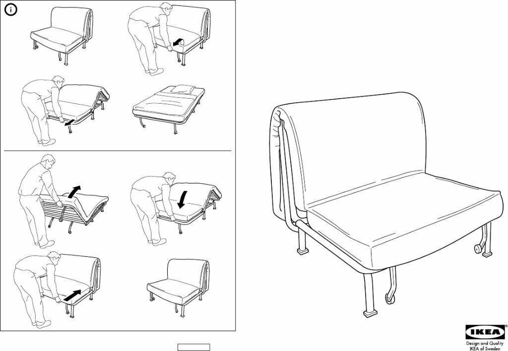 Детальная инструкция по сбору и разборке дивана-аккордеона