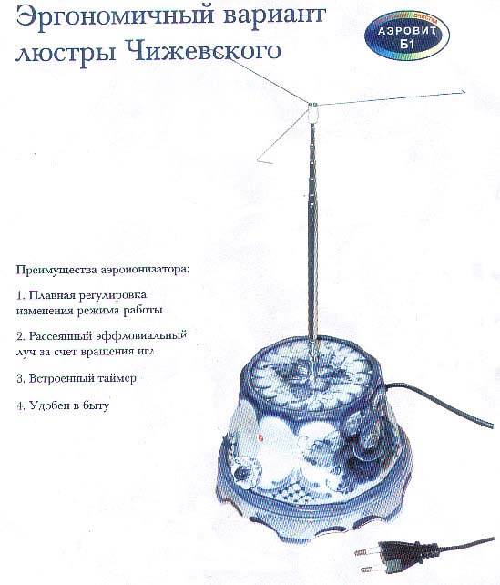 Люстра чижевского: вред и польза ионизатора, изготовление своими руками, особенности эксплуатации