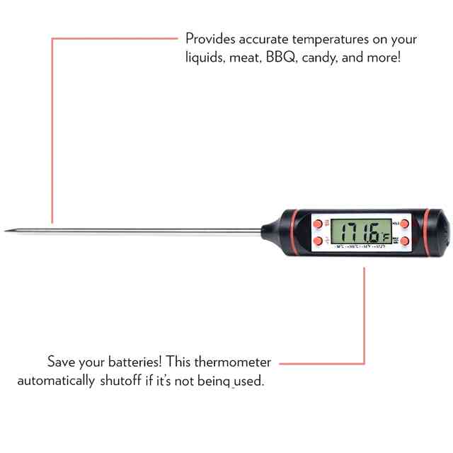 Как выбрать лучший механический или электронный щуп для мяса с термометром
