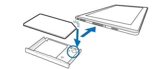 Сим карта на планшете