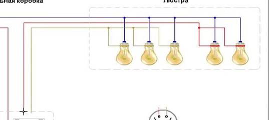 Как подключить две лампочки к одному выключателю: схемы для одноклавишного выключателя
