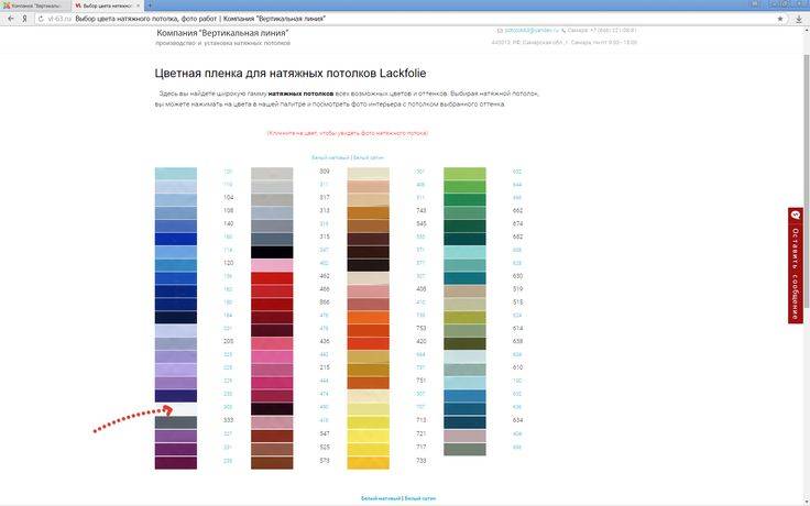Цветовая гамма натяжных потолков: дизайн, цвет, освещенность и объем, эмоциональное восприятие, предложения рынка