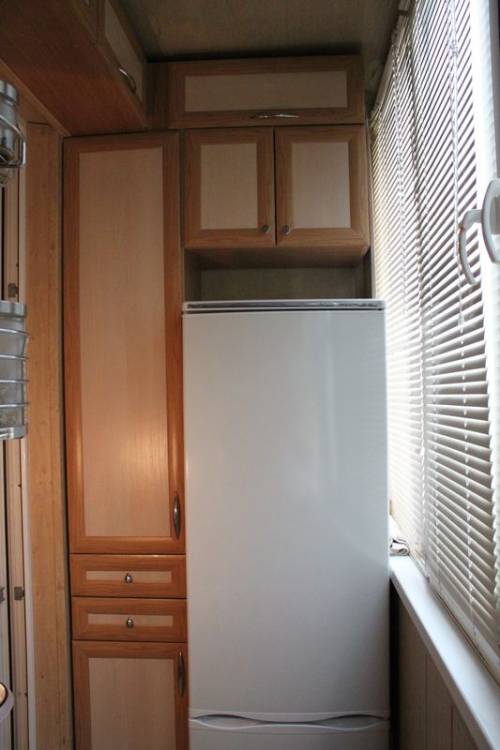 Правила установки холодильника на балконе или лоджии
