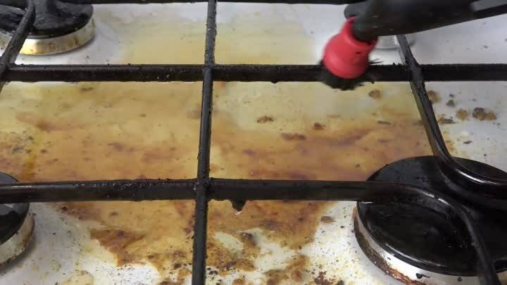 Как очистить решетку газовой плиты легко и быстро
