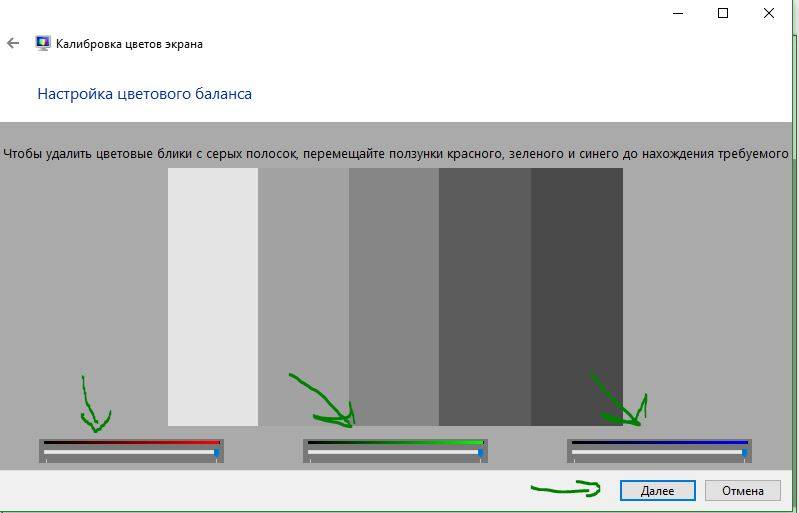 Чем определяется яркость изображения на экране