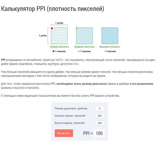 Плотность пикселей ppi на мониторе как выбрать