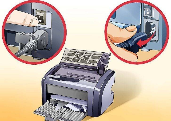 Способы, как вытащить бумагу из принтера, если он ее зажевал и перестал печатать