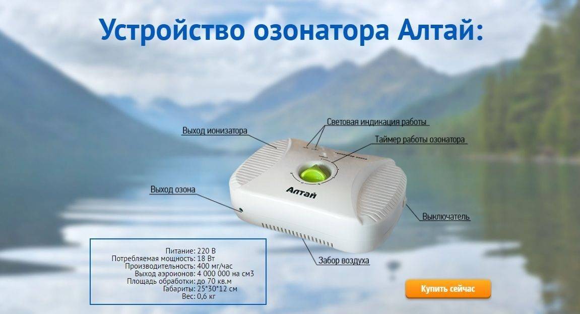 Озонатор воздуха: принцип работы, устройство, рекомендации по использованию