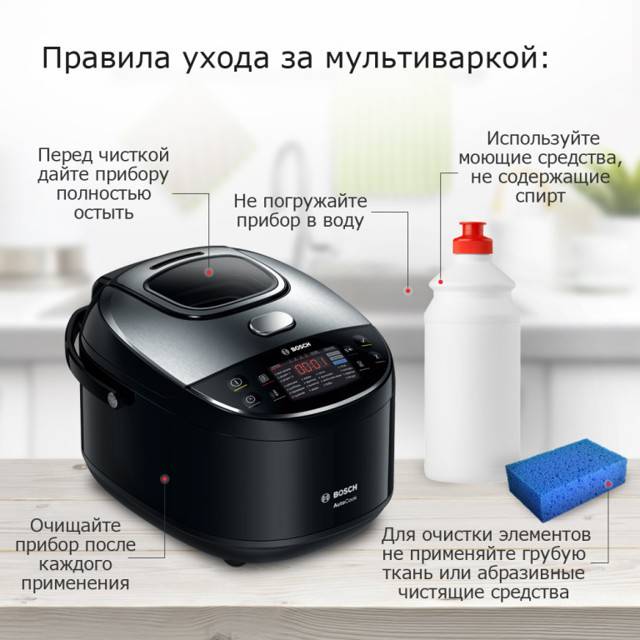 Как мыть мультиварку внутри и снаружи до блеска?