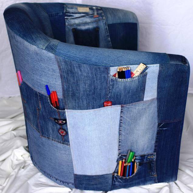 Поделки из джинсов (131 фото) - мастер-классы из старой джинсовой ткани для детей и начинающих