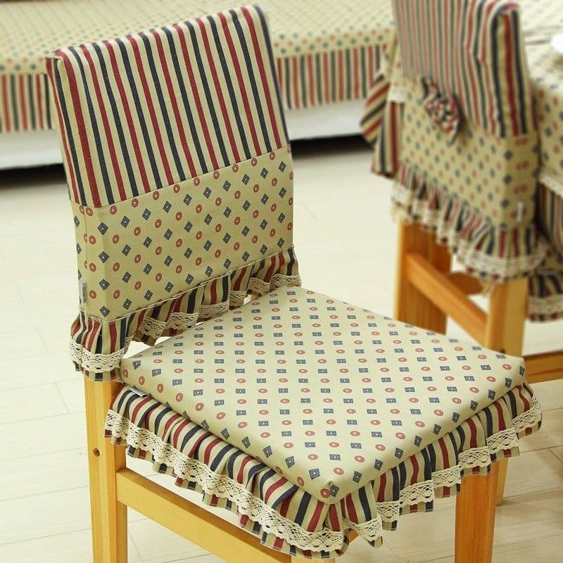 Сидушка на стул своими руками: выкройки :: syl.ru