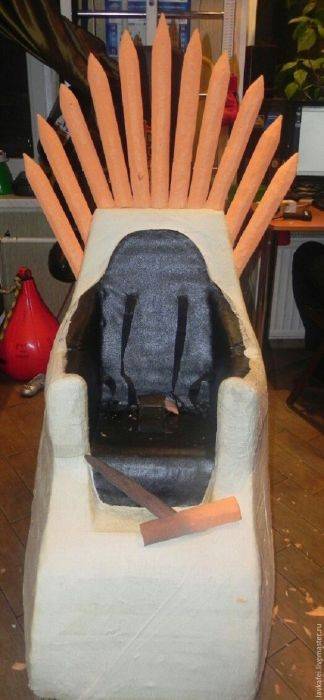 Мастер-класс «трон для короля и королевы. как из стула сделать трон своими руками трон из картона своими руками для сказки