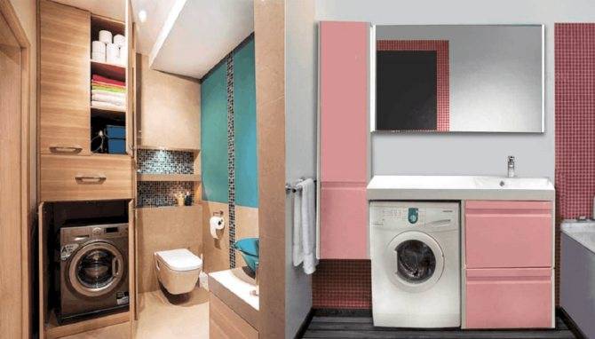 6 мест, куда можно спрятать стиральную машину в маленькой квартире