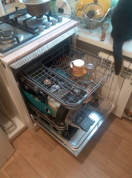 Посудомойка духовка микроволновка в одном шкафу - все о кухне - от выбора материалов до бытовой техники