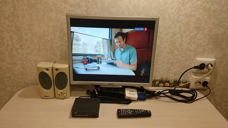 Как из монитора сделать телевизор без компьютера? :: syl.ru