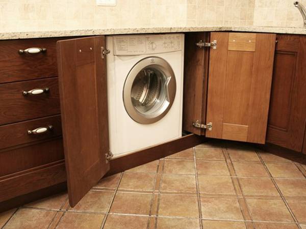Встраиваемые стиральные машины под столешницу - особенности встраивания и монтажа